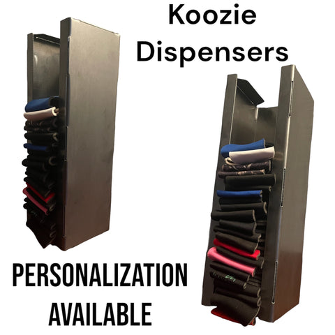 Can Koozie Dispenser